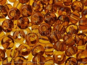 Бисер чешский Preciosa 4/0. Коричневый (10090).  NT