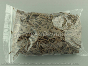 Бумажный наполнитель. Коричневый.