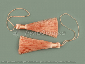 Кисть 8см. Персиковая.