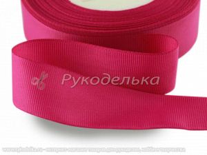 Лента репсовая. Малиновая №28. 25мм