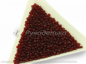 Бисер чешский Preciosa 10/0. Красный (90120).  NT. 50гр