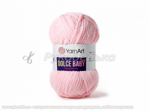 Пряжа YarnArt. Dolce Baby. Розовый (750). 50гр.
