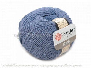 Пряжа YarnArt. Jeans 50гр. Джинс (68).