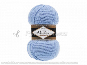 Пряжа Alize Lana Gold. 100гр. Голубой (40)