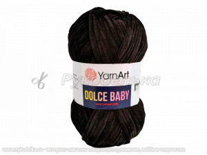 Пряжа YarnArt. Dolce Baby. Черный (742). 50гр.
