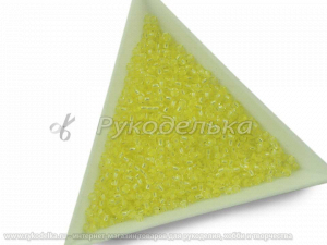 Бисер чешский Preciosa 10/0. Желтый (38286) CTC. 10гр