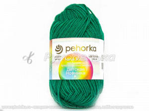 Пряжа Пехорка. Детская новинка 50гр. Бильярд (742)