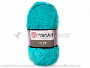 Пряжа YarnArt. Dolce 100гр. Бирюза (746).