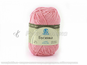 Пряжа Камтекс. Бусинка 50гр. Розовый (056).