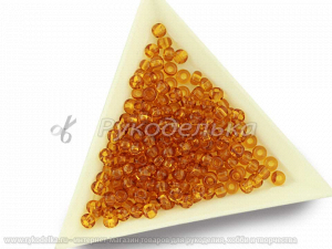 Бисер чешский Preciosa 6/0. Коричневый (10020) NT. 10гр.