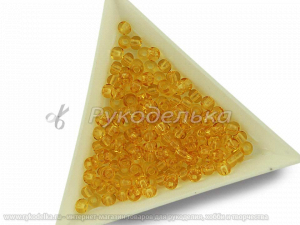 Бисер чешский Preciosa 6/0. Коричневый (10070) NT. 10гр.