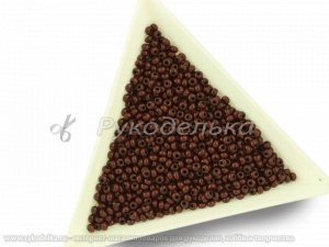 Бисер чешский Preciosa 10/0. Коричневый (13780) NO. 10гр