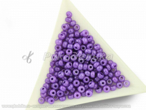 Бисер чешский Preciosa 6/0. Фиолетовый. (17328) ALTCD. 10гр