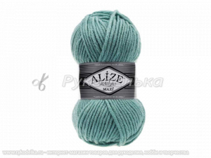 Пряжа Alize Superlana Maxi. 100гр. Мята (463)