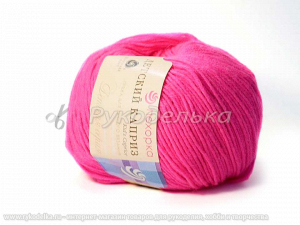 Пряжа Пехорка. Детский каприз. 50гр. Малиновый мусс (84).
