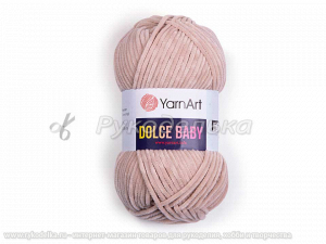 Пряжа YarnArt. Dolce Baby 50гр. Слоновая кость (771).