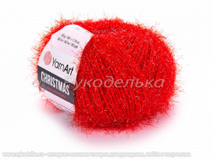 Пряжа YarnArt Christmas 50гр. Красный (11)