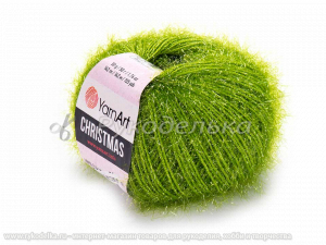 Пряжа YarnArt Christmas 50гр. Зеленый (43)