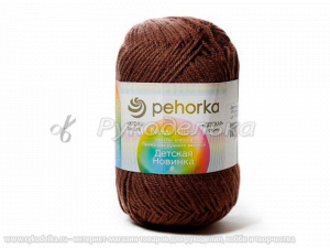 Пряжа Пехорка. Детская новинка 50гр. Грильяж (173)