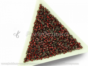 Бисер чешский Preciosa. Рубка. Красный (97120) TSL. 10гр