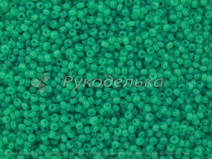 Бисер чешский Preciosa 10/0. Зеленый (02664) ASD. 10гр