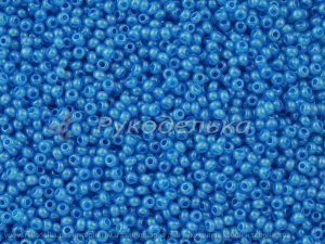 Бисер чешский Preciosa 10/0. Голубой (17936) DA. 10гр