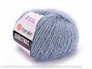 Пряжа YarnArt Christmas 50гр. Серый (44)