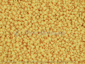 Бисер чешский Preciosa 10/0. Кремовый (03282) NO. 10гр