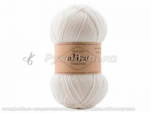 Пряжа Alize Wooltime. 100гр. Белый (55)