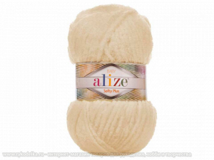 Пряжа Alize Softy Plus. 100гр. Медовый  (310)