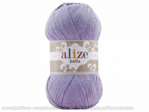 Пряжа Alize. Bella. 100гр. Лиловый (158)