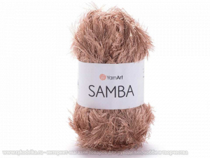 Пряжа YarnArt. Samba (травка) 100гр. Бежевый (3276)