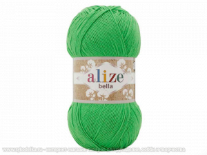 Пряжа Alize. Bella. 100гр. Трава (455)
