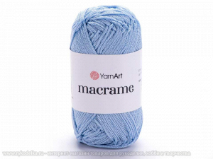 Пряжа YarnArt. Macrame. 90г. Голубой (133)