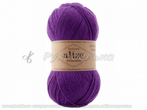 Пряжа Alize Wooltime. 100гр. Фиолетовый (44)