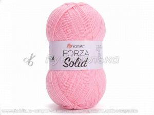 Пряжа YarnArt. Forza Solid 100гр. Розовый (4635).