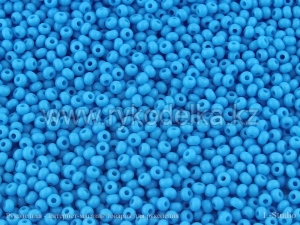 Бисер чешский Preciosa 10/0. Голубой (63020) NO. 10гр