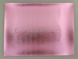 Кожзаменитель декоративный 22х16,5см. Светло-розовый.