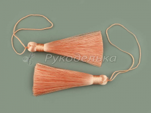 Кисть 8см. Персиковая.