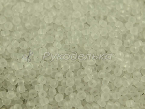 Бисер чешский Preciosa10/0. Белый матовый (00050m) NT. 50гр
