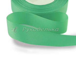 Лента репсовая. Бирюзовая №207. 25мм