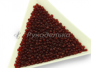 Бисер чешский Preciosa 10/0. Красный (90120).  NT. 50гр