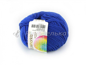Пряжа Пехорка. Детский каприз теплый. Ультрамарин 491. 50гр