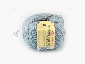 Пряжа Пехорка. Детский каприз теплый. 50гр. Дымок (398)