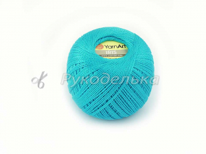 Пряжа YarnArt. Ирис. Бирюзовый (923). 20гр