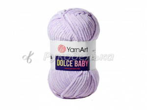 Пряжа YarnArt. Dolce Baby. Сирень светлая (744). 50гр.