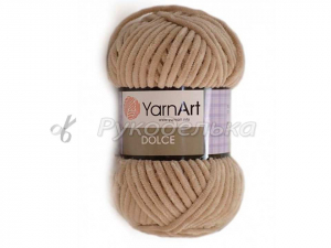 Пряжа YarnArt. Dolce 100гр. Слоновая кость (771).