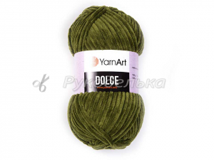 Пряжа YarnArt. Dolce 100гр. Мох (772).