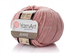 Пряжа YarnArt. Jeans 50гр. Розовый беж (83).