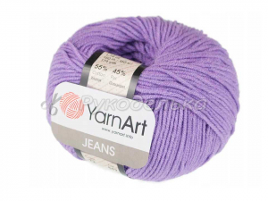 Пряжа YarnArt. Jeans 50гр. Фиалка (72).